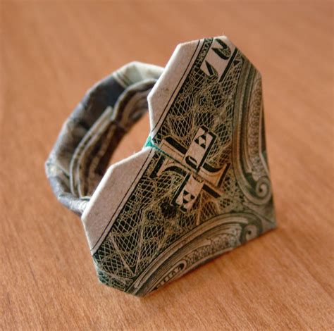 The Dollar Bill Ring Dollar Bill Origami Money Origam - vrogue.co
