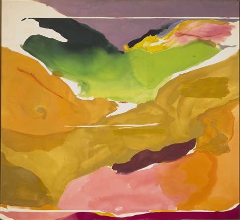 Abstract Artist Helen Frankenthaler Dies At Age 83 : NPR