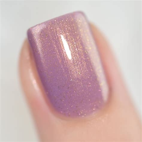 Lilac Bridges | Nail shimmer, Lilac nails, Shimmer nail polish