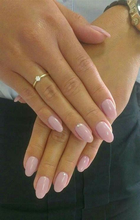 Light Pink Acrylic Nails, Oval Acrylic Nails, Almond Acrylic Nails, Pretty Acrylic Nails ...