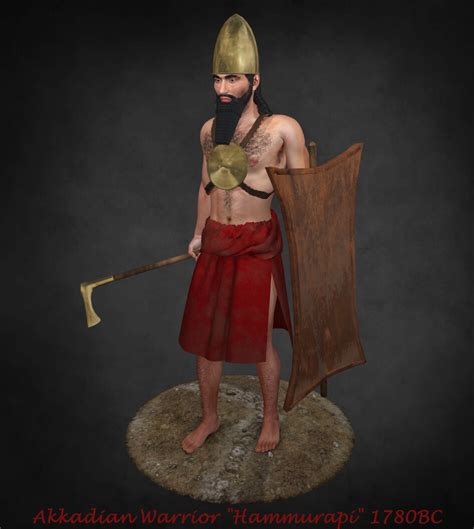 ArtStation - Akkadian Warrior "Hammurapi" 1780BC