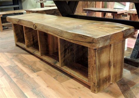 20+ Rustic Entryway Bench With Storage – ZYHOMY