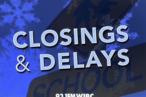 School Closings & Delays: Monday, Jan. 21, 2019 | 93.1FM WIBC