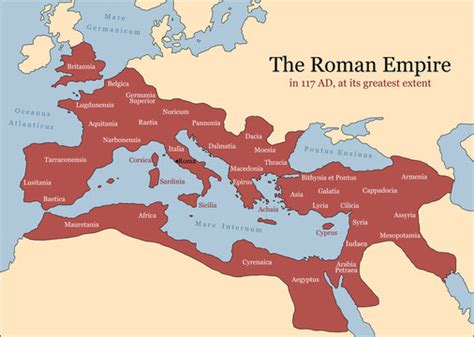 Roman Empire World Map