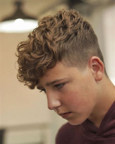 10+ Nice Curly Boy Cut Hairstyles