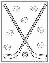 22 Hockey & NHL Coloring Pages Free PDF Printables sketch template