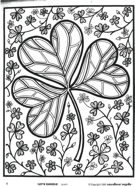 Printable St Patrick's Day Coloring Pages PDF - Coloringfolder.com ...