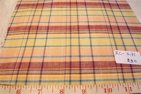 Madras plaid, madras fabric, preppy plaid or Madras - MADRAS FABRIC