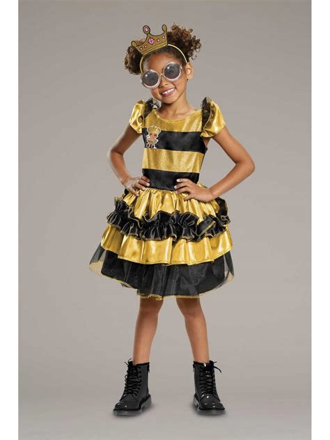 L.O.L. Surprise Queen Bee Doll Costume for Girls - Chasing Fireflies