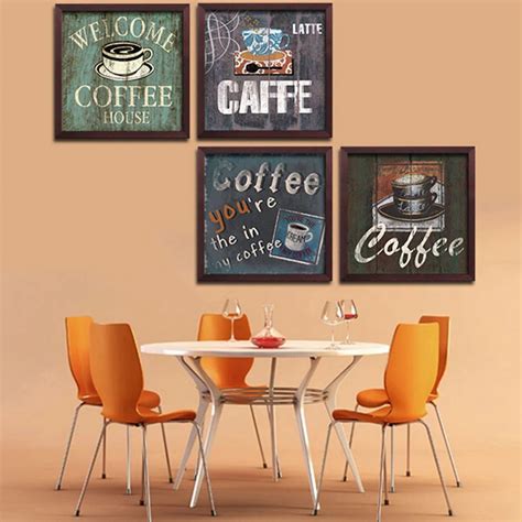 Modern Europe restaurant adornment cafe wall hang picture paintings ...