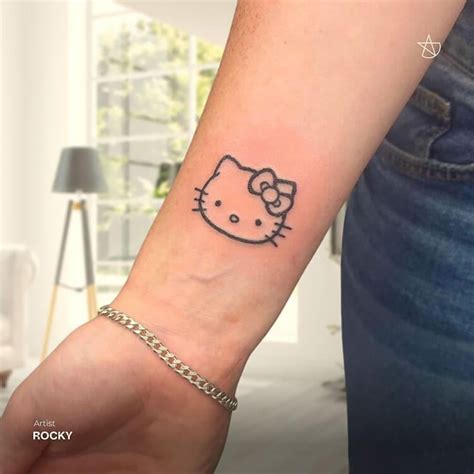 Hello kitty tattoo ideas photos