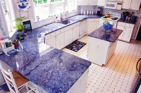 Different color marble counter-tops. | Interiors Blog