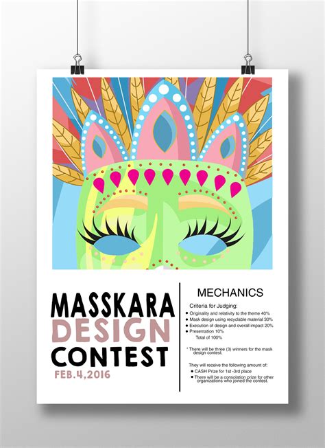 MASSKARA DESIGN CONTEST on Behance