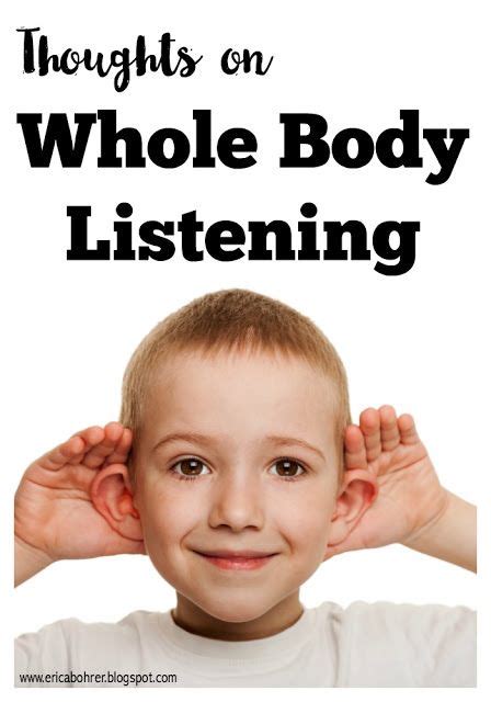 Thoughts on Whole Body Listening Teaching Social Skills, Whole Brain Teaching, Teaching First ...