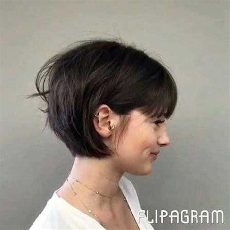 Pixie Bob Haircut With Bangs - Trendy Hairstyle Ideas