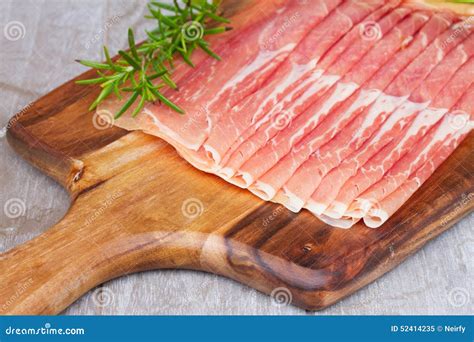 Platter of ham stock image. Image of dish, antipasti - 52414235