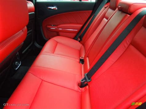 Black/Red Interior 2013 Dodge Charger R/T Photo #70076046 | GTCarLot.com