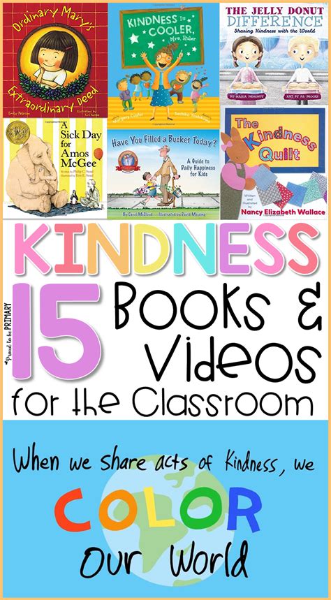 Kindness Books and Videos that will Transform Your Classroom Community ...