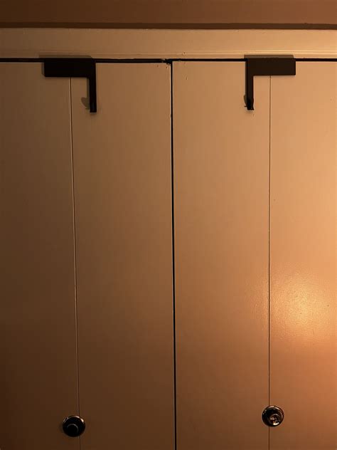 UPDATED: Anti-Cat/Child Bifold Door (Accordion/Folding Door) Doorstop With Double Hanger by ...