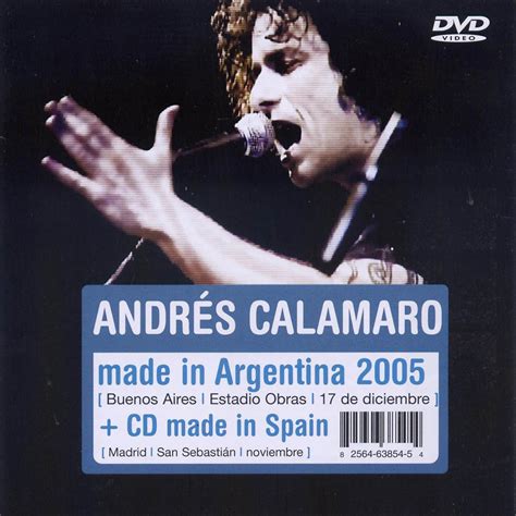 Mis recitales en dvd: Andres Calamaro Made In Argentina DVDFULL