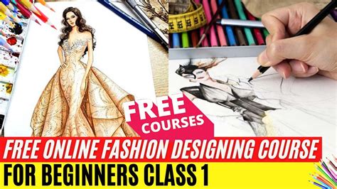 Free Online Fashion Designing Course For Beginners Class 1 - YouTube