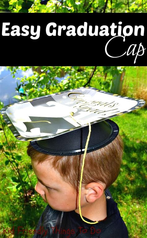 Easy DIY Graduation Cap For Kids Craft | Diy graduation cap, Graduation diy, Graduation cap