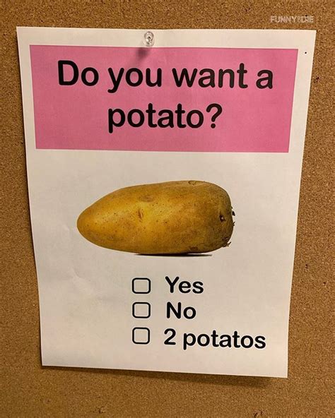 *Potatoes | New funny images, Most hilarious memes, Funniest hilarious memes