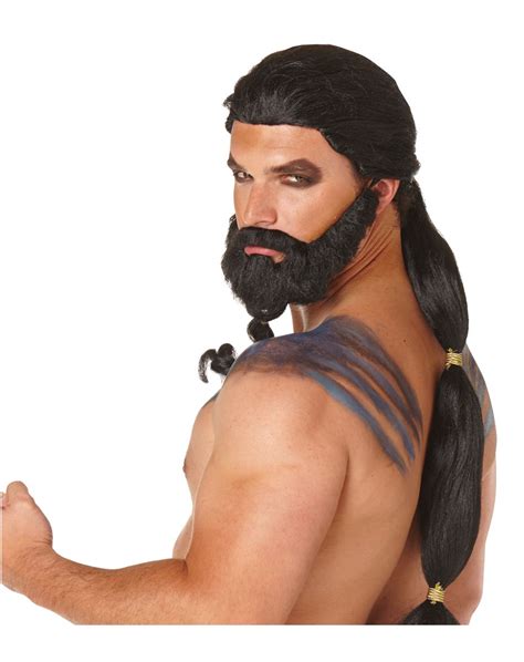 Game of Thrones Khal Drogo Wig & Beard – Spirit Halloween | Wigs, Halloween costume store ...