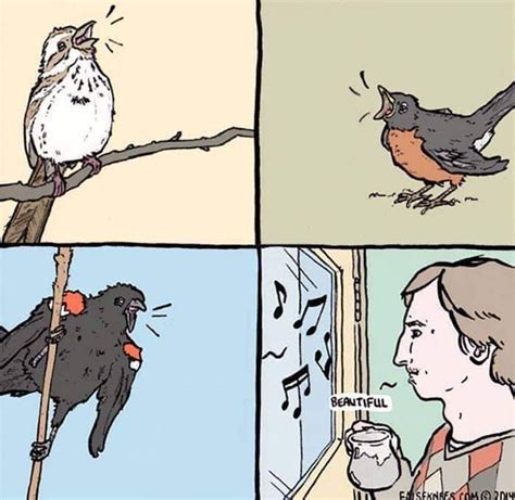 Singing Birds falseknees.com Blank Template - Imgflip