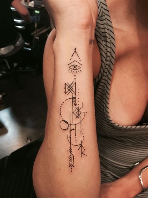 My newest tattoo. Created by me with symbols and meanings that are dear ...