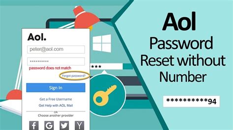 How to Reset/Recover AOL Password Without Phone Number | How to Bypass AOL Email Password | Aol ...