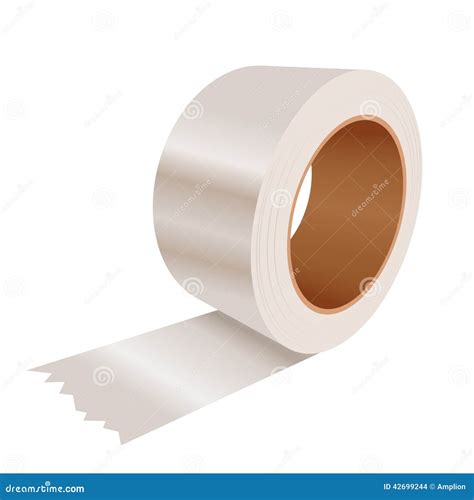 Sticky tape stock vector. Illustration of office, packaging - 42699244