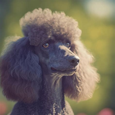 Premium Photo | Realistic toy poodle on ravishing natural outdoor ...