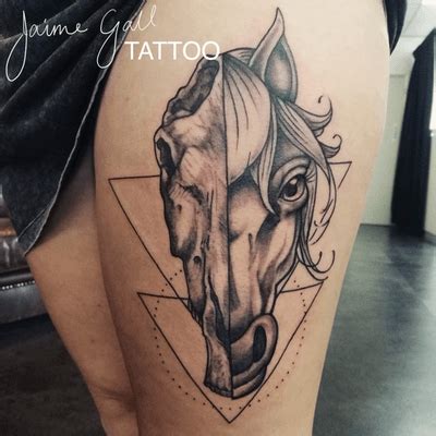 Arabian Horse Tattoo Design