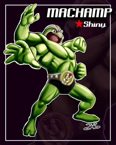 MACHAMP SHINY by JAG-Comics on DeviantArt