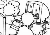 Computer Coloring Pages  Best For Kids sketch template
