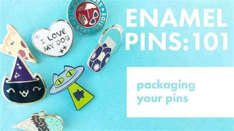 Enamel Pins 101: Packaging your Pins - YouTube