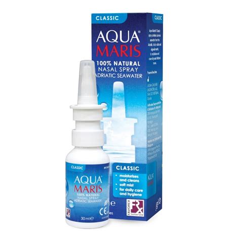 AQUA MARIS, 100% Natural Nasal Spray Classic 30ml | Watsons Philippines