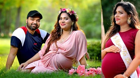 Pre Baby photoshoot । Maternity video Shoot | Baby Shower #sapnaprabhat - YouTube