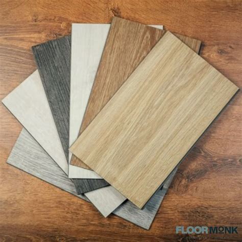 Various types of laminate flooring