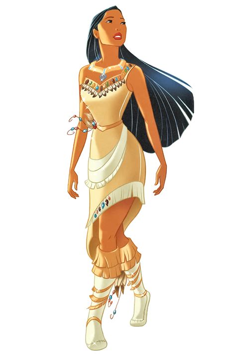 Disney princess pocahontas with little tiger transparent png clip art image – Artofit