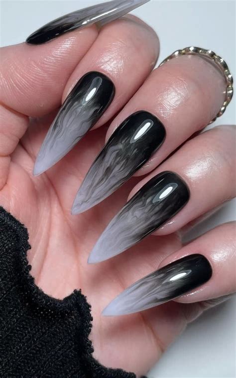 30 Stunning Black and White Nail Designs for a Classy Statement! in 2024 | White nail designs ...