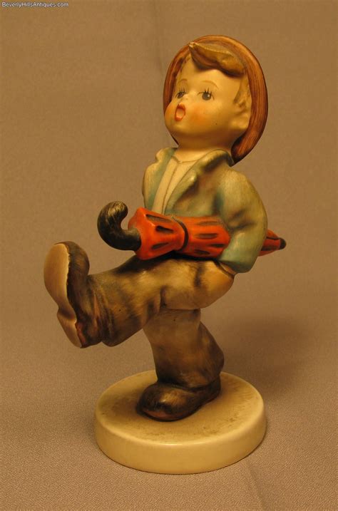 Hummel figurine ------ Hummel figurines are a series of porcelain figurines based on the drawin ...