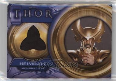 2011 Upper Deck Marvel Thor: The Movie - Costume Memorabilia #F5 - Heimdall