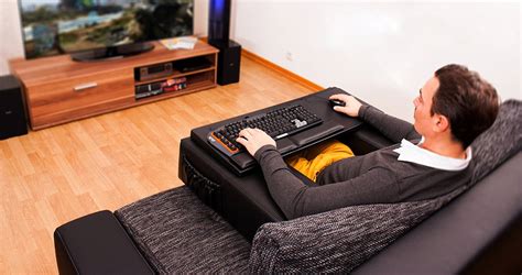 The Couchmaster Is a Lap Desk That Creates a Workstation Right On Your ...