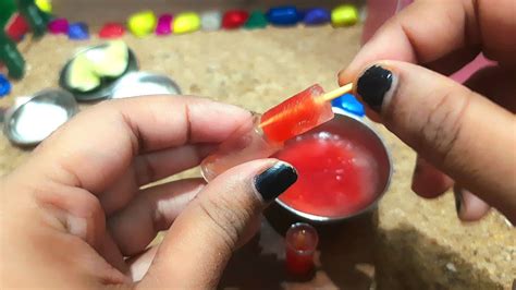 Watermelon Popsicles 🍉 ||Ice Cream ||Miniature Real Cooking ||Tiny ...