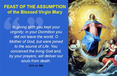 Happy Feast of the Assumption of the Blessed Virgin Mary! | FilCatholic