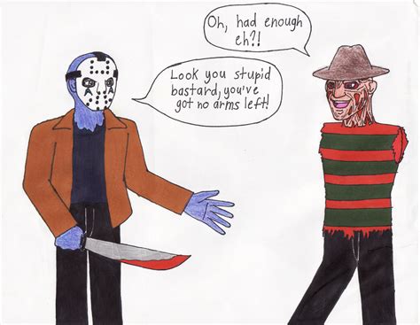 Freddy's Fleshwound - Freddy vs. Jason Fan Art (1236714) - Fanpop