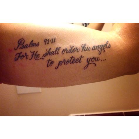 Psalm 91 Tattoo