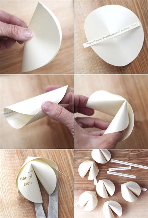 Fortune Cookie Craft Template